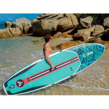2023 Ready to ship iCOME paddle boards INFLATABLE Fishing board paddle sup